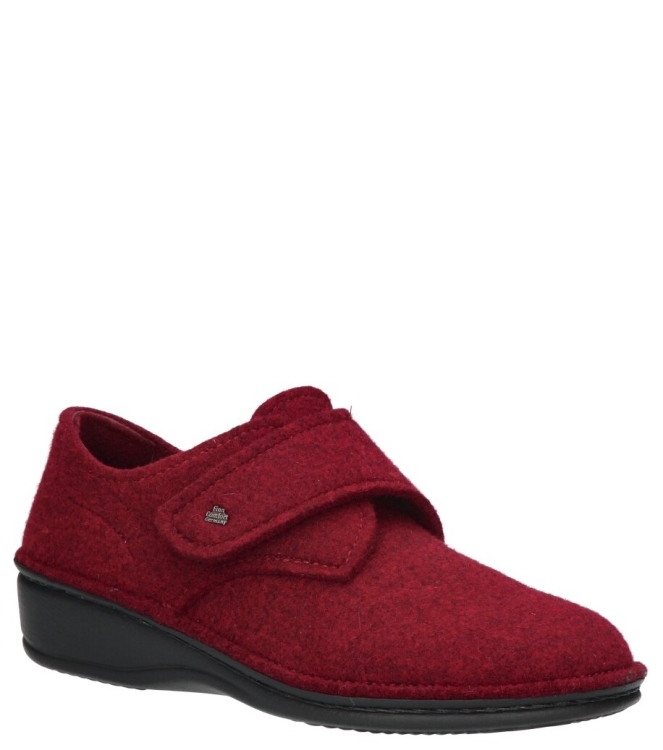 Finn Comfort pantoffel <span>6551 416056 Adelboden</span> 6551 416056 Adelboden rood - www.bremmerschoenen.info - Bremmer Schoenen