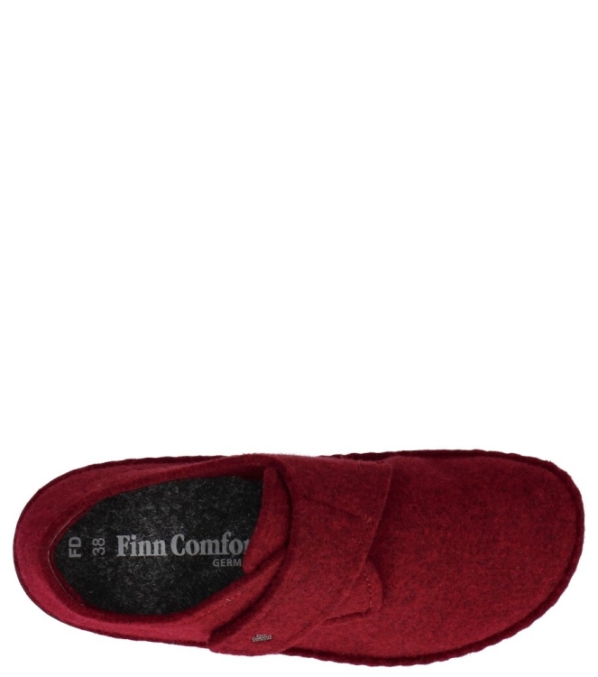 Finn Comfort pantoffel <span>6551 416056 Adelboden</span> 6551 416056 Adelboden rood - www.bremmerschoenen.info - Bremmer Schoenen