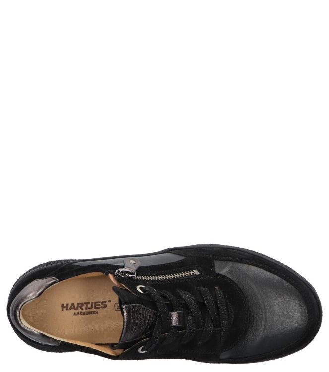 Hartjes sneaker <span>162.1617 01/01 Rap</span> 162.1617 01/01 Rap zwart - www.bremmerschoenen.info - Bremmer Schoenen