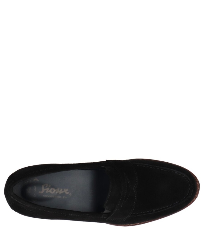 Sioux instapper <span>66538 Meredith 709 H</span> 66538 Meredith 709 H zwart - www.bremmerschoenen.info - Bremmer Schoenen
