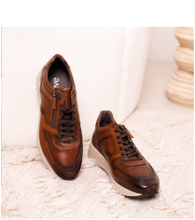Greve sneaker <span>3284.09 3246 Walker K</span> 3284.09 3246 Walker K cognac - www.bremmerschoenen.info - Bremmer Schoenen