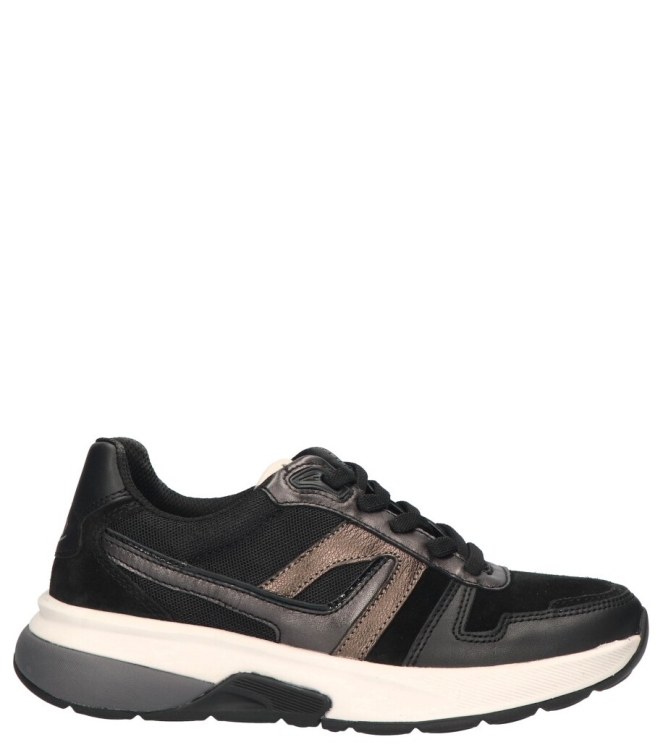 Gabor sneaker <span>56.845.37</span> 56.845.37 zwart - www.bremmerschoenen.info - Bremmer Schoenen