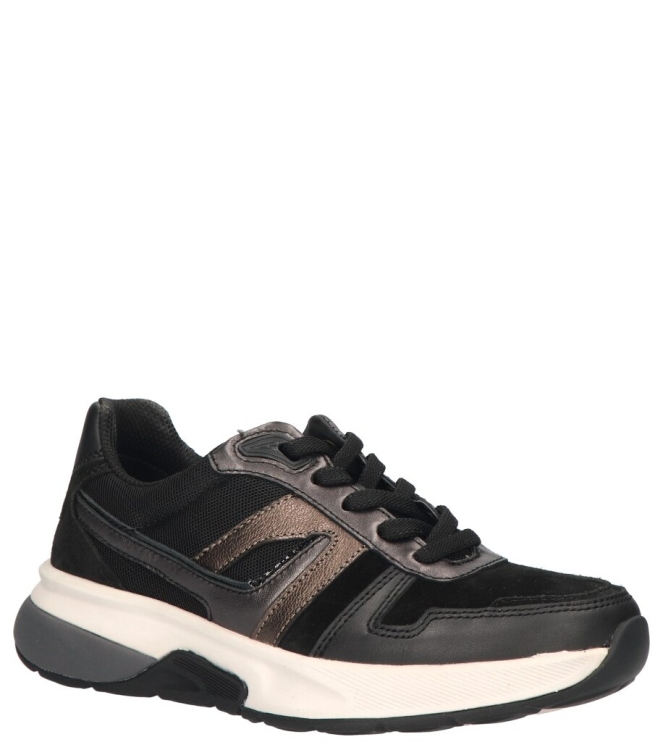 Gabor sneaker <span>56.845.37</span> 56.845.37 zwart - www.bremmerschoenen.info - Bremmer Schoenen