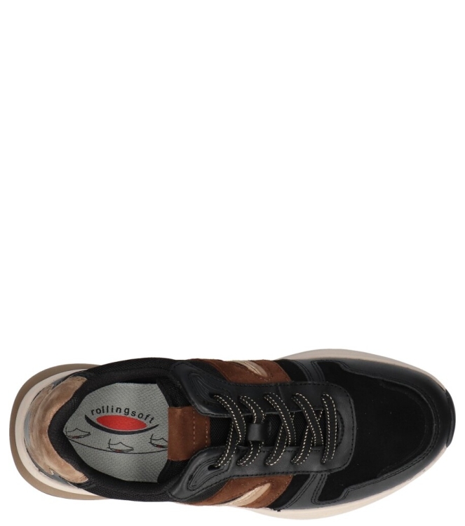 Gabor sneaker <span>56.845.47</span> 56.845.47 zwart - www.bremmerschoenen.info - Bremmer Schoenen