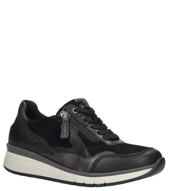 Gabor sneaker <span>56.306.67</span> 56.306.67 zwart - www.bremmerschoenen.info - Bremmer Schoenen