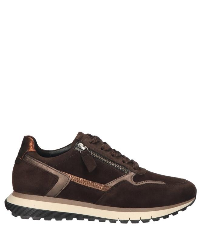 Gabor sneaker <span>56.378.41</span> 56.378.41 bruin - www.bremmerschoenen.info - Bremmer Schoenen