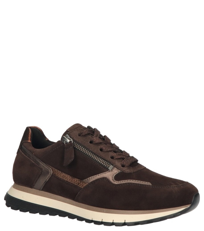 Gabor sneaker <span>56.378.41</span> 56.378.41 bruin - www.bremmerschoenen.info - Bremmer Schoenen