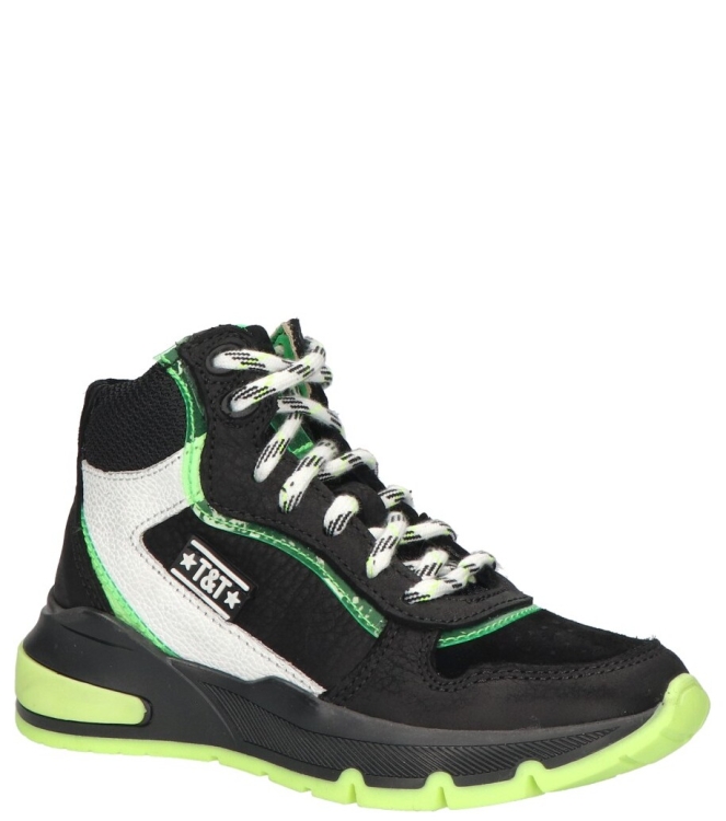 Track Style sneaker <span>324848 589 Adam Air</span> 324848 589 Adam Air zwart - www.bremmerschoenen.info - Bremmer Schoenen