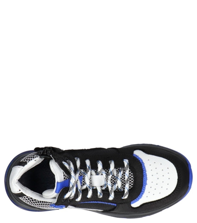 Track Style sneaker <span>324848 489 Adam Air</span> 324848 489 Adam Air zwart - www.bremmerschoenen.info - Bremmer Schoenen