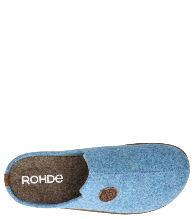 Rohde pantoffel <span>6120 51</span> 6120 51 blauw - www.bremmerschoenen.info - Bremmer Schoenen