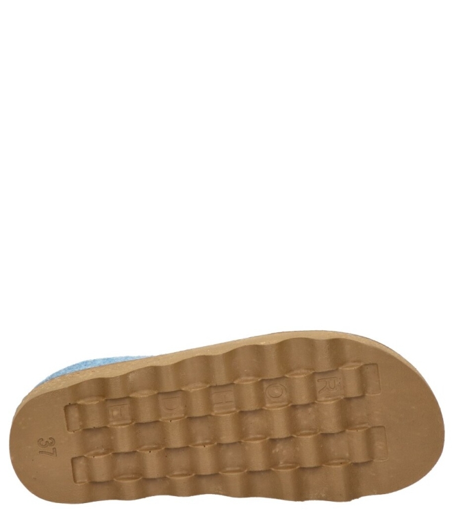 Rohde pantoffel <span>6120 51</span> 6120 51 blauw - www.bremmerschoenen.info - Bremmer Schoenen