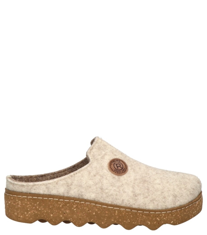 Rohde pantoffel <span>6120 13</span> 6120 13 beige - www.bremmerschoenen.info - Bremmer Schoenen