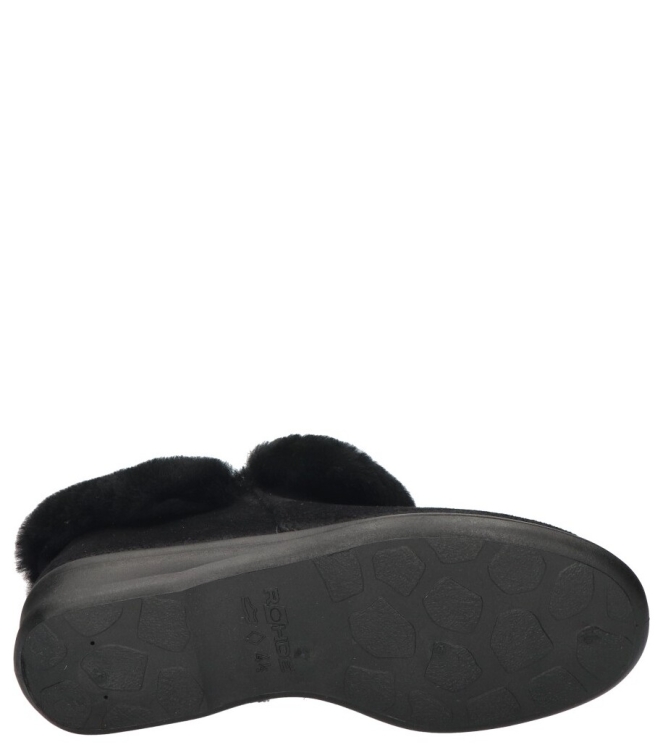 Rohde pantoffel <span>2515 90</span> 2515 90 zwart - www.bremmerschoenen.info - Bremmer Schoenen