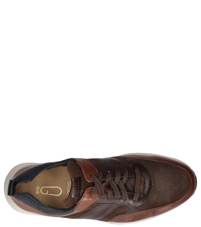 Gijs sneaker <span>2120 908 1220</span> 2120 908 1220 bruin - www.bremmerschoenen.info - Bremmer Schoenen