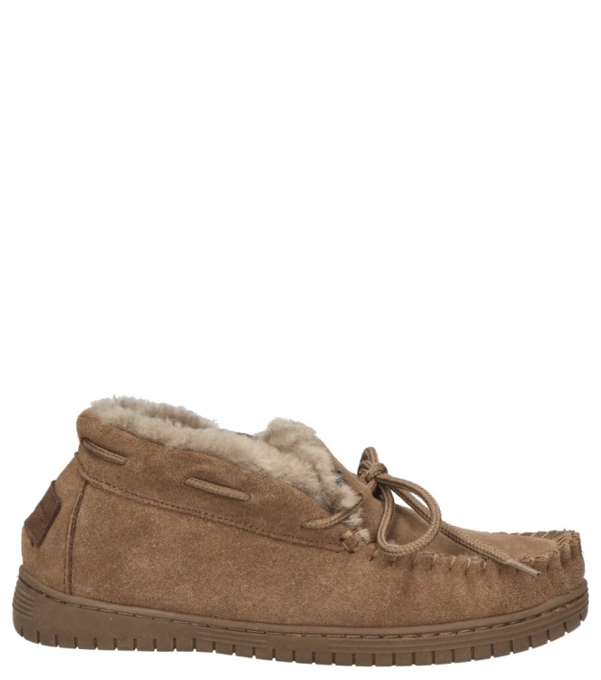 Warmbat pantoffel <span>Bunya women BNY341055 Mud</span> Bunya women BNY341055 Mud beige - www.bremmerschoenen.info - Bremmer Schoenen