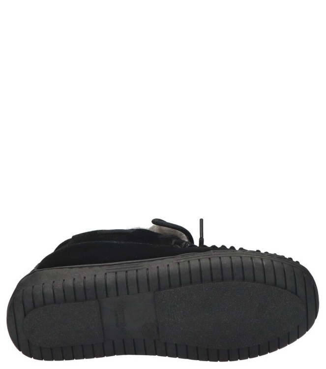 Warmbat pantoffel <span>Bunya women BNY341055 Black</span> Bunya women BNY341055 Black zwart - www.bremmerschoenen.info - Bremmer Schoenen