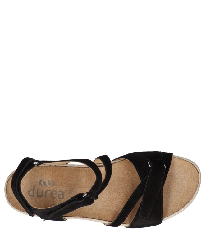 Durea sandaal <span>7421 028 1074</span> 7421 028 1074 zwart - www.bremmerschoenen.info - Bremmer Schoenen