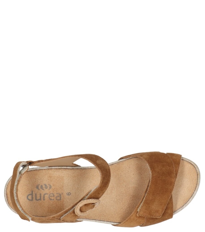 Durea sandaal <span>7425 028 1663</span> 7425 028 1663 cognac - www.bremmerschoenen.info - Bremmer Schoenen