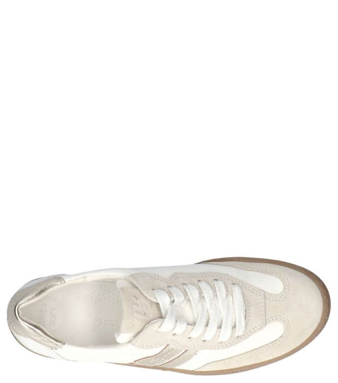 Paul green sneaker <span>5437 037</span> 5437 037 beige - www.bremmerschoenen.info - Bremmer Schoenen
