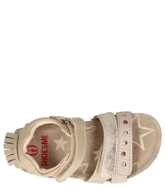 Shoesme sandaal <span>BI25S003-D</span> BI25S003-D beige - www.bremmerschoenen.info - Bremmer Schoenen