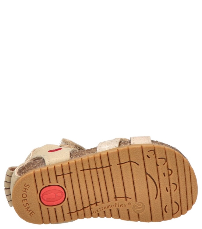 Shoesme sandaal <span>BI25S003-D</span> BI25S003-D beige - www.bremmerschoenen.info - Bremmer Schoenen