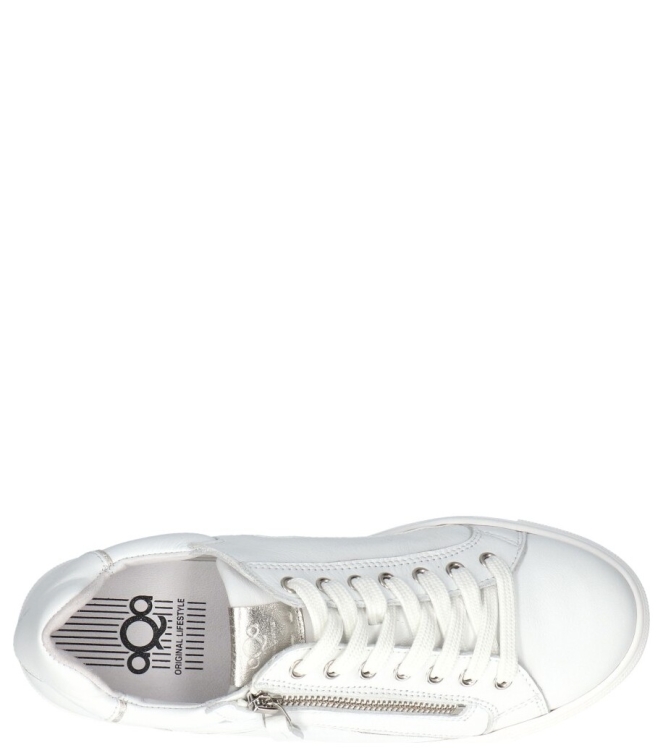 Aqa sneaker <span>A8697 A11B47</span> A8697 A11B47 wit - www.bremmerschoenen.info - Bremmer Schoenen