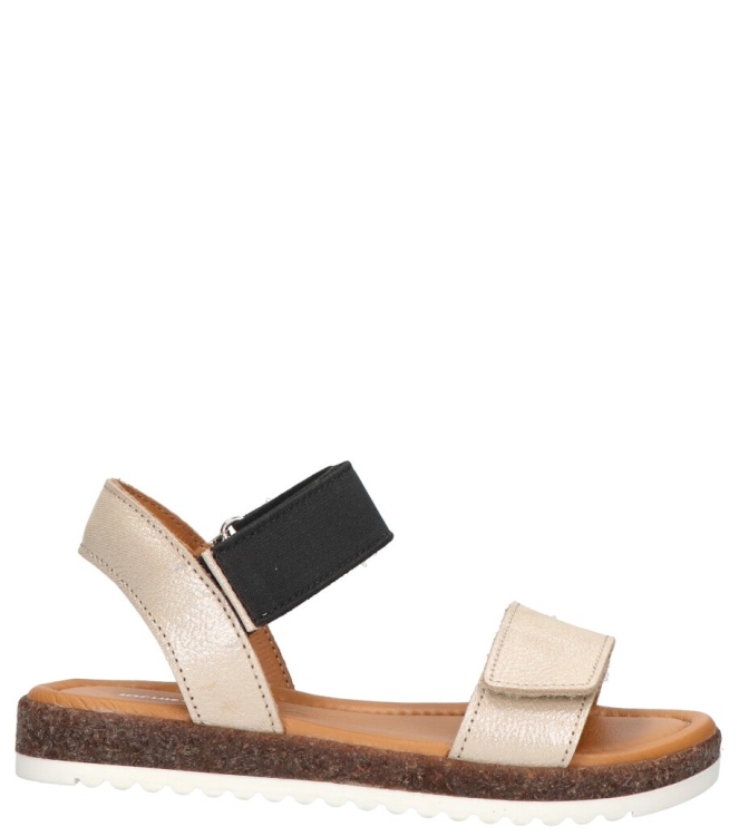 Jochie-Freaks sandaal <span>JF-25728 150 Soul</span> JF-25728 150 Soul goud - www.bremmerschoenen.info - Bremmer Schoenen