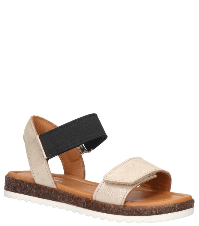 Jochie-Freaks sandaal <span>JF-25728 150 Soul</span> JF-25728 150 Soul goud - www.bremmerschoenen.info - Bremmer Schoenen