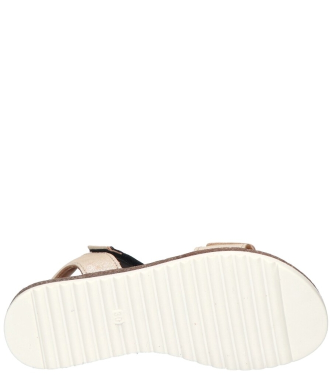 Jochie-Freaks sandaal <span>JF-25728 150 Soul</span> JF-25728 150 Soul goud - www.bremmerschoenen.info - Bremmer Schoenen