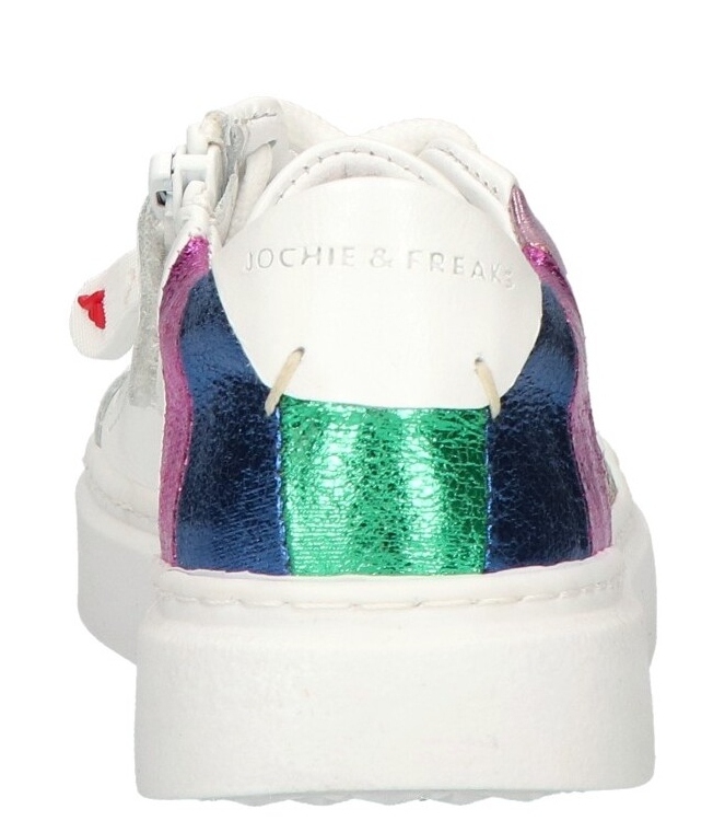 Jochie-Freaks sneaker <span>JF-25502 900 Evita</span> JF-25502 900 Evita wit - www.bremmerschoenen.info - Bremmer Schoenen
