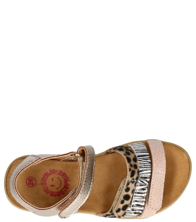Develab sandaal <span>48510 351</span> 48510 351 goud - www.bremmerschoenen.info - Bremmer Schoenen