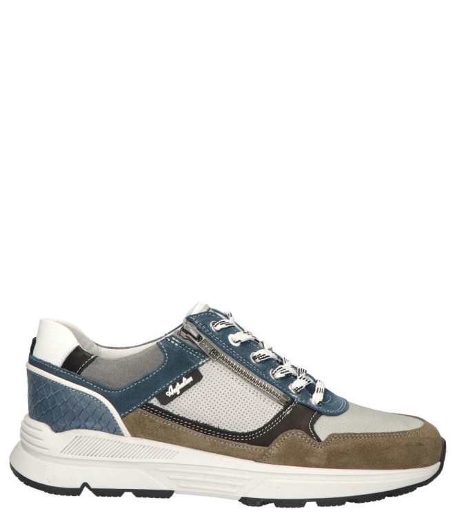Australian sneaker <span>15.1646.04 PKX Connery width H</span> 15.1646.04 PKX Connery width H groen - www.bremmerschoenen.info - Bremmer Schoenen
