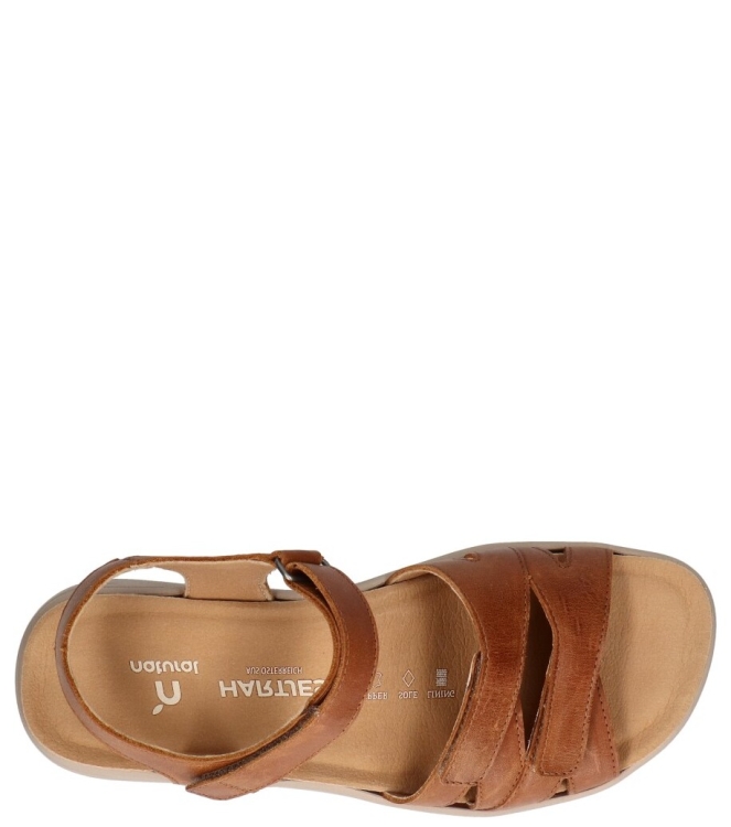 Hartjes sandaal <span>132.2004 53/00 Woogie</span> 132.2004 53/00 Woogie cognac - www.bremmerschoenen.info - Bremmer Schoenen