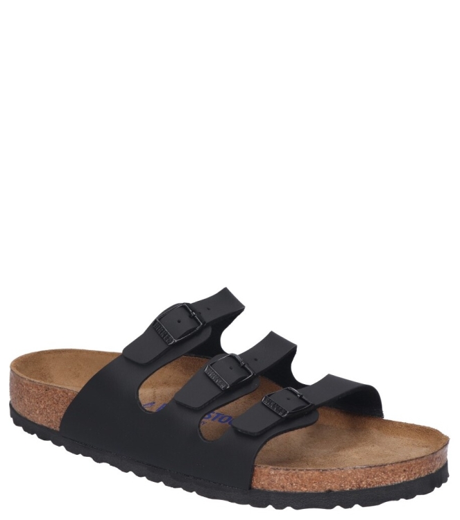 Birkenstock slipper <span>053011 Florida</span> 053011 Florida zwart - www.bremmerschoenen.info - Bremmer Schoenen