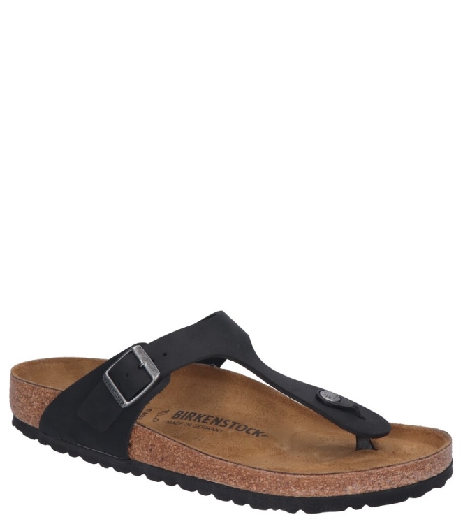 Birkenstock slipper <span>845251 Gizeh</span> 845251 Gizeh zwart - www.bremmerschoenen.info - Bremmer Schoenen
