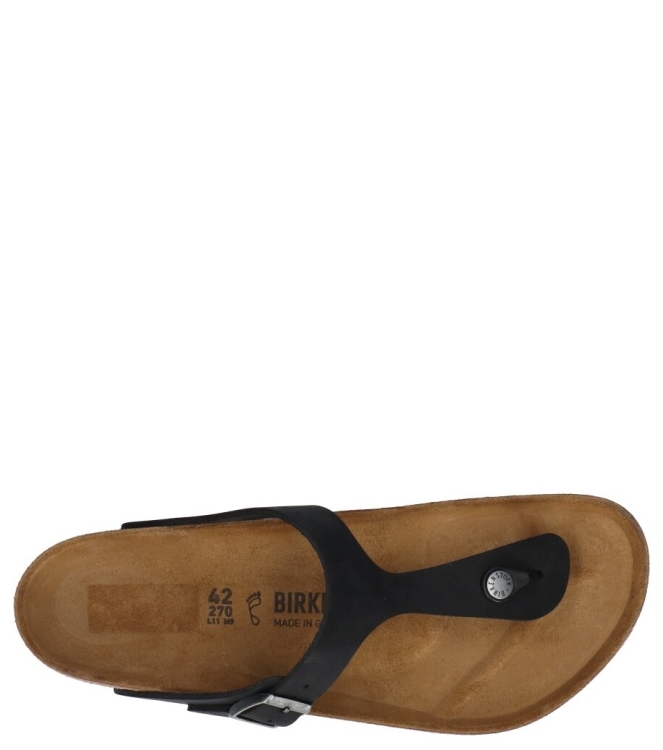 Birkenstock slipper <span>845251 Gizeh</span> 845251 Gizeh zwart - www.bremmerschoenen.info - Bremmer Schoenen