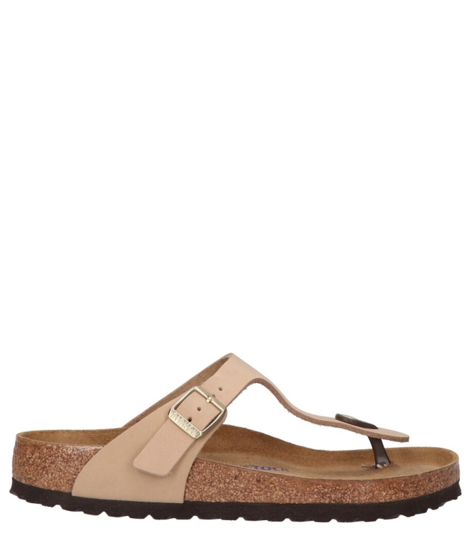 Birkenstock slipper <span>1018999 Gizeh</span> 1018999 Gizeh beige - www.bremmerschoenen.info - Bremmer Schoenen