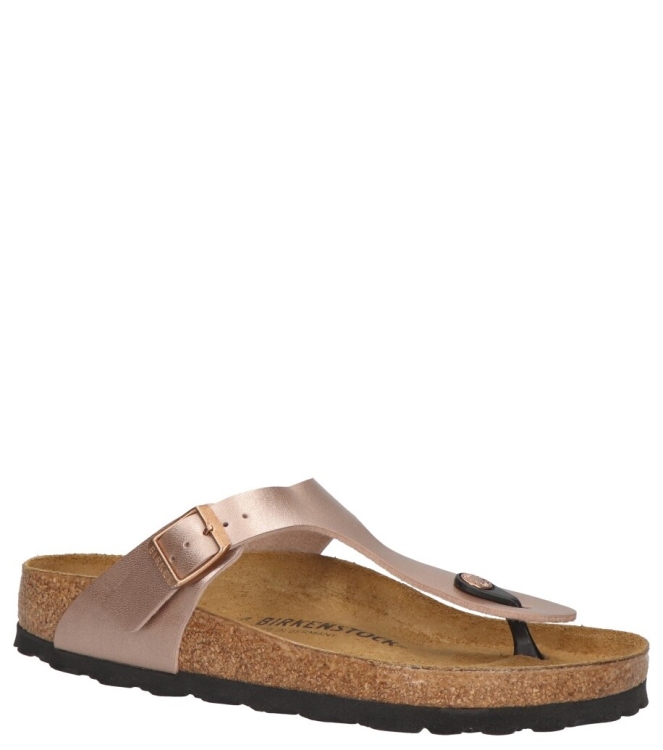 Birkenstock slipper <span>1023943 Gizeh</span> 1023943 Gizeh goud - www.bremmerschoenen.info - Bremmer Schoenen