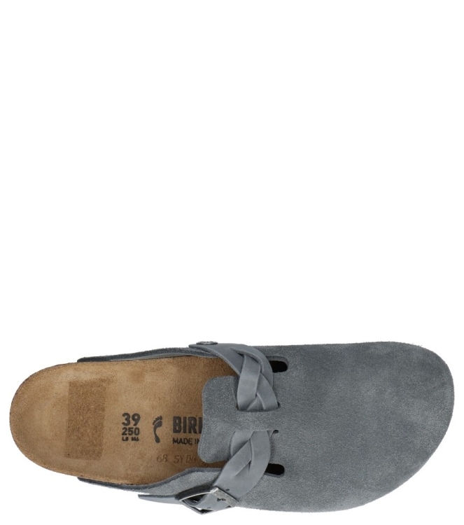 Birkenstock slipper <span>1029086 Boston</span> 1029086 Boston grijs - www.bremmerschoenen.info - Bremmer Schoenen