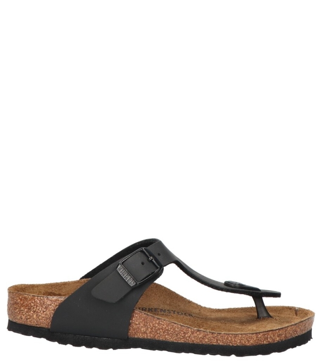 Birkenstock slipper <span>846141 Gizeh kids</span> 846141 Gizeh kids zwart - www.bremmerschoenen.info - Bremmer Schoenen