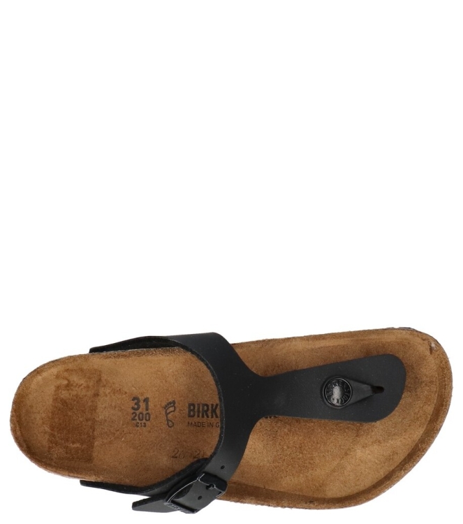 Birkenstock slipper <span>846141 Gizeh kids</span> 846141 Gizeh kids zwart - www.bremmerschoenen.info - Bremmer Schoenen