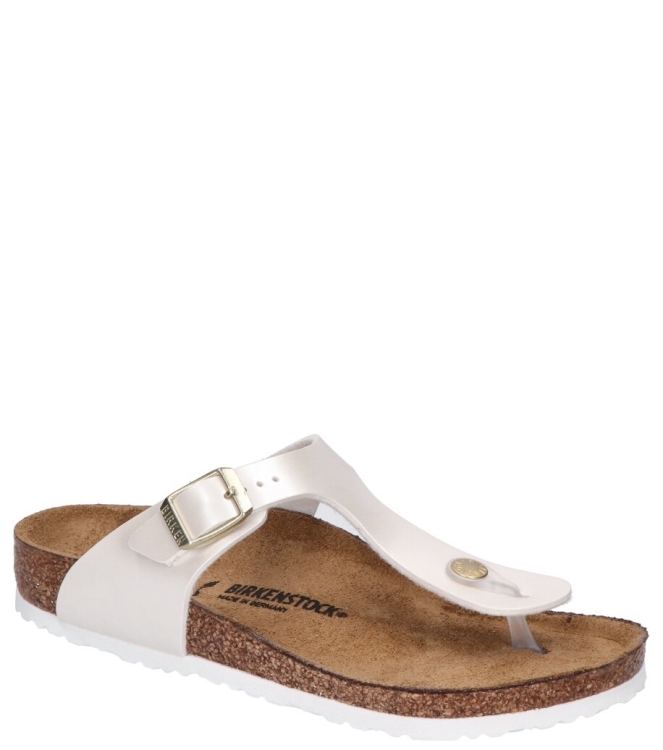 Birkenstock slipper <span>1029796 Gizeh</span> 1029796 Gizeh wit - www.bremmerschoenen.info - Bremmer Schoenen