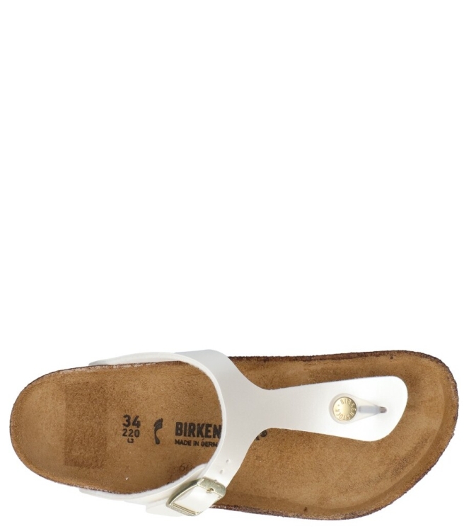 Birkenstock slipper <span>1029796 Gizeh</span> 1029796 Gizeh wit - www.bremmerschoenen.info - Bremmer Schoenen