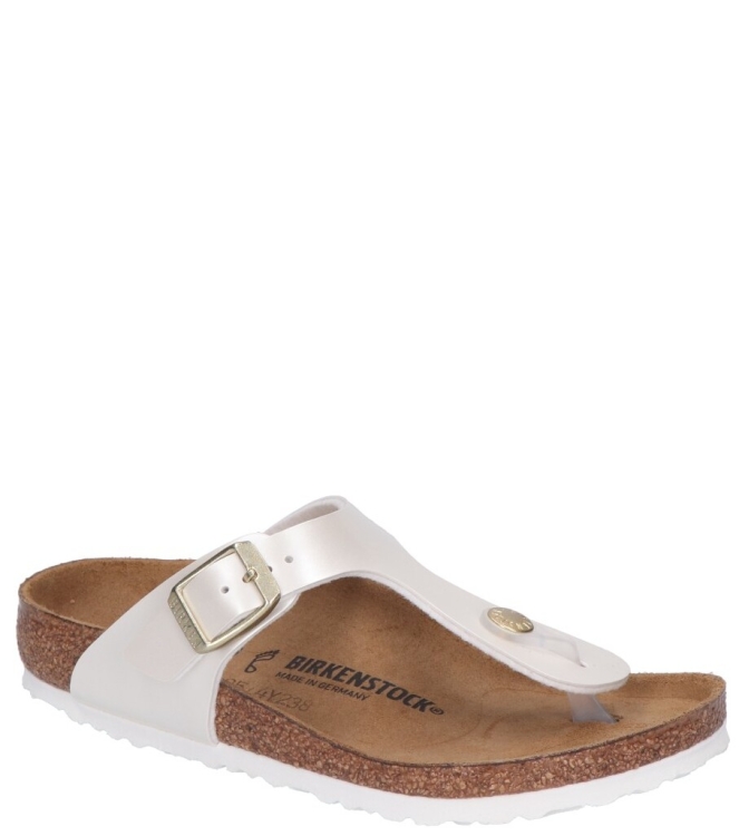 Birkenstock slipper <span>1029851 Gizeh</span> 1029851 Gizeh wit - www.bremmerschoenen.info - Bremmer Schoenen