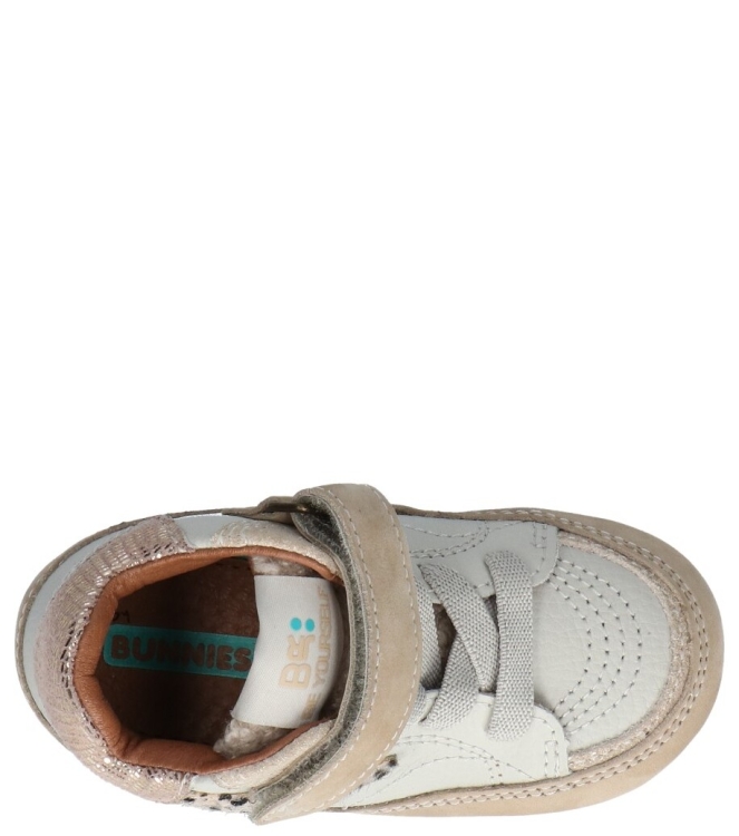 Bunnies Jr babyschoen <span>224526 108 Zilke Zacht</span> 224526 108 Zilke Zacht beige - www.bremmerschoenen.info - Bremmer Schoenen
