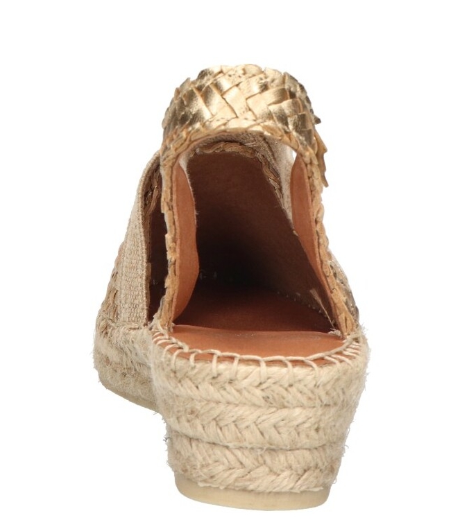 Toni Pons espadrille <span>Siracusa plati pell</span> Siracusa plati pell goud - www.bremmerschoenen.info - Bremmer Schoenen