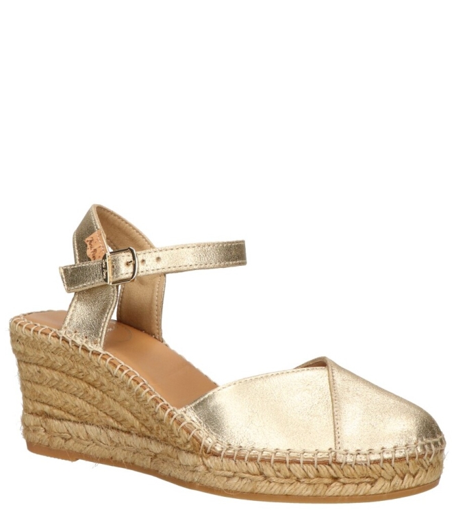 Toni Pons espadrille <span>Bianca As champagne Astral</span> Bianca As champagne Astral goud - www.bremmerschoenen.info - Bremmer Schoenen
