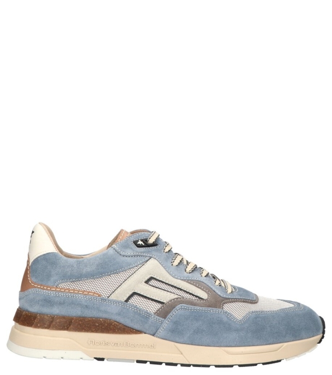 Floris van Bommel sneaker <span>De Runner 07.07 SFM-10153 42-01</span> De Runner 07.07 SFM-10153 42-01 blauw - www.bremmerschoenen.info - Bremmer Schoenen