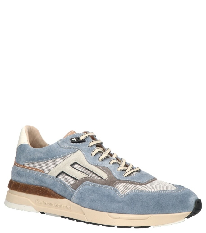 Floris van Bommel sneaker <span>De Runner 07.07 SFM-10153 42-01</span> De Runner 07.07 SFM-10153 42-01 blauw - www.bremmerschoenen.info - Bremmer Schoenen
