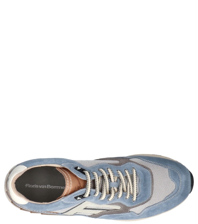 Floris van Bommel sneaker <span>De Runner 07.07 SFM-10153 42-01</span> De Runner 07.07 SFM-10153 42-01 blauw - www.bremmerschoenen.info - Bremmer Schoenen